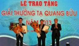 Trao giải thưởng Tạ Quang Bửu cho hai nhà khoa học hàng đầu Việt Nam