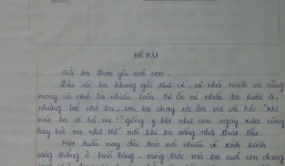 Xúc động bài văn gửi ba ở Trường Sa của nữ sinh Hà Nội