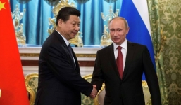 Lãnh đạo Nga - Trung dự khai mạc tập trận chung trên biển Hoa Đông