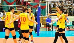 Tuyển bóng chuyền nữ Việt Nam vùi dập Vân Nam Trung Quốc