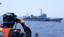 Tin tức biển Đông mới nhất 21/5: Tàu VN đồng loạt tiến gần giàn khoan