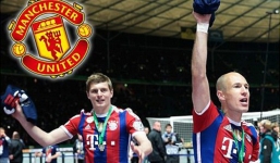 M.U hỏi mua Robben với giá cao ngất ngưởng