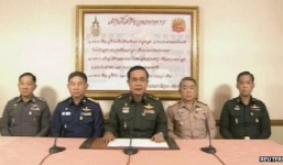 Quân đội Thái Lan đảo chính, áp đặt lệnh giới nghiêm trên cả nước