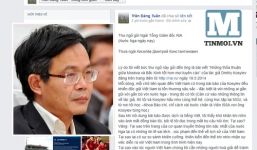 NB Trần Đăng Tuấn viết thư ngỏ về vụ báo Nga đăng bài “xúc phạm” Việt Nam