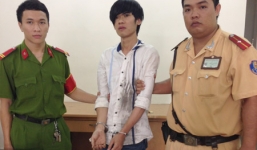 CSGT truy bắt tên trộm xe máy như phim hành động