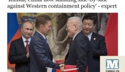 “Nga-Trung sát cánh bên nhau chống lại chính sách ngăn chặn của phương Tây”