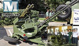 Cảnh sát biển Việt Nam tập huấn kỹ thuật pháo cao xạ 23mm ZU23-2