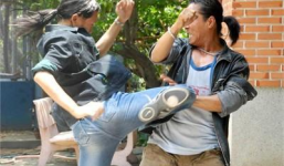 Giang hồ đất Cảng đâm chém loạn xạ, náo loạn quán nhậu