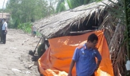 Thi thể người đàn ông bị cắt dương vật trong chòi giữ tôm