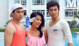 Dàn thí sinh Hot girl, Hot boy trẻ trung tạo dáng bên bể bơi