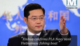 'Tân Hoa Xã thừa nhận tàu hải quân TQ đánh chìm tàu cá VN'