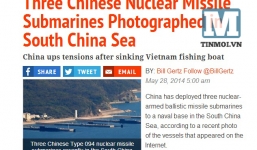 Trung Quốc triển khai 3 tàu ngầm hạt nhân tới Biển Đông?
