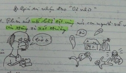 Nam sinh vẽ cảnh cầu hôn của 'Vợ nhặt'