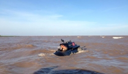 Tàu ngầm Trường Sa mini gặp sự cố khi thử nghiệm trên biển