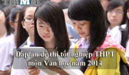 Đáp án đề thi tốt nghiệp THPT môn Ngữ Văn năm 2014 (đang cập nhật)