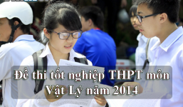 Đề thi tốt nghiệp THPT môn Vật Lý năm 2014 - Chính thức