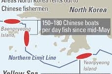 Hàn Quốc tố Triều Tiên bán quyền đánh bắt cá cho Trung Quốc