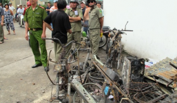 Ôm can xăng phóng hỏa, cố sát cả nhà người yêu