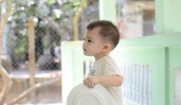 Qúy tử nhà đạo diễn Ngô Quang Hải lần đầu lộ diện