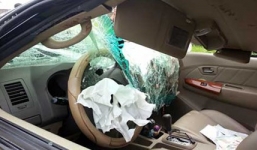 Tài xế đâm trọng thương một trung úy công an bị khởi tố