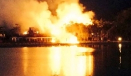 Hòa Bình: Cháy lớn tại khách sạn Mai Châu