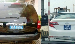 Ninh Bình xuất hiện 2 xe biển xanh trùng tứ quý 9