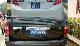 Ninh Bình xôn xao xe biển xanh trùng tứ quý 9