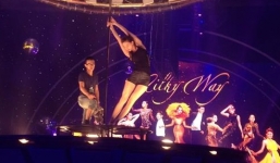 Hồ Ngọc Hà múa cột trước giờ G 'Đêm hội chân dài 8'