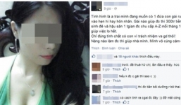 Cô gái lên mạng tìm người đẻ thuê giá 300 triệu