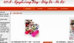 Kinh doanh đồ kích dục công khai trên mạng internet