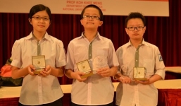 3 học sinh Việt giành HCV Olympic Toán học châu Á