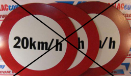 Các biển báo giao thông dưới 40km/h sẽ được khai tử