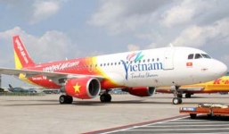 Nam hành khách nói có bom trên máy bay Vietjet Air