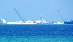 Ngư dân tố giác Trung Quốc xây dựng trái phép ở Gạc Ma