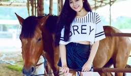 Ngất ngây ngắm 'bạn gái tin đồn' Hoài Lâm khoe eo thon dáng đẹp