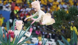 Lễ khai mạc World Cup 2014 ấn tượng với sắc màu sặc sỡ