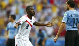 Địa chấn World Cup 2014: Costa Rica đánh bại “ông lớn” Uruguay