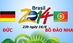 Tỷ lệ kèo bóng đá World Cup 2014 trận Đức - Bồ Đào Nha, Iran - Nigeria, Ghana - Mỹ