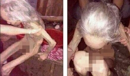 Cụ bà 90 tuổi bị con cái nhốt và bỏ đói khiến cộng đồng mạng phẫn nộ