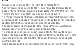 PGS Văn Như Cương tiết lộ bất ngờ về tỉ lệ đỗ tốt nghiệp