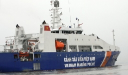 Tàu Cảnh sát biển Việt Nam bị 3 tàu hải giám, tàu kéo Trung Quốc truy đuổi