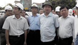 Sốt ruột đường lún, Bộ trưởng đến tận nơi kiểm tra