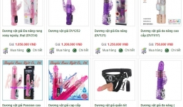 Shop sex toy online: Quý bà Việt chuộng săn dương vật giả