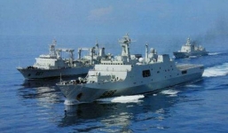 Trung Quốc điều thêm tàu chiến đến giàn khoan Hải Dương 981