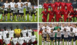 Bảng xếp hạng World Cup 2014 bảng G