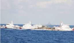 Tin tức Biển Đông 27/6: Tàu TQ dàn hàng ngang sẵn sàng đâm va