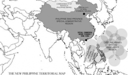 Người dân Philippines ra bản đồ mới, coi Trung Quốc là 'tỉnh trực thuộc'