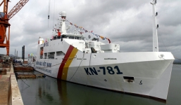 Bàn giao tàu Kiểm ngư hiện đại nhất Việt Nam