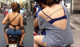 Nhức mắt với thời trang mặc cũng như không của nhiều cô gái