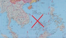 Trang web Mỹ nói bản đồ Trung Quốc lôi từ trong túi ra